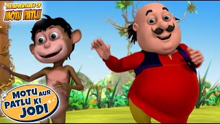 Motu Aur Bander  Motu Patlu Ki Jodi  S02  06  Popular Catoon for Kids [upl. by Nolaj]