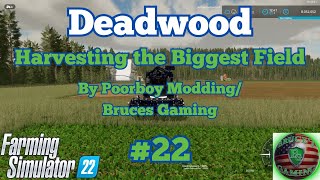 FS22Deadwood 22 Red Beet Harvest PoorboyModding [upl. by Beare796]