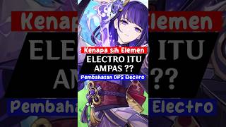 DPS Electro AMPAS Di Genshin Impact 🤔🤔 genshinimpact shorts [upl. by Ttik]