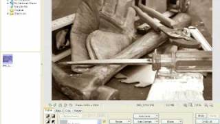 PhotoScape Tutorial Sepia amp Grayscale [upl. by Danice974]