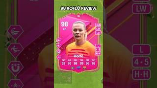 98 Rolfö Review in EA FC 24 shorts short fc24 eafc24 futties rolfo barcelona [upl. by Liddie808]