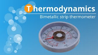 How does a bimetallic strip thermometer work [upl. by Livesay]