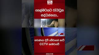 හෙල්මටයට රැවටුන සද්ධන්තයා තරුණයා දිවි බේරාගත් හැටි CCTV කැමරාවේ cctv elephant [upl. by Adnilreh444]