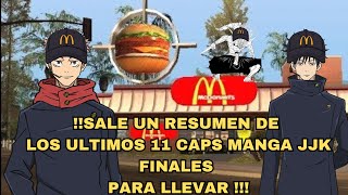 CAREZCO DE COMIDA RESUMEN 11 CAPITULOS FINALES MANGA JJK MIRALO [upl. by Decca]