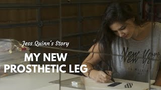 My New Prosthetic Leg Jess Quinn [upl. by Sevy]