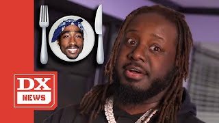 TPain Sparks Madness By Saying Tupac Would Have Gotten “Lyrically Ate” [upl. by Cynthie]