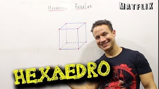 COMO DESENHAR UM HEXAEDRO  MATEMÁTICA  PROF FELIPE FONTES [upl. by Line]