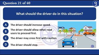 2024 driving test Ireland questions and answers  Mock theory test Ireland  2 [upl. by Morehouse]