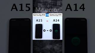 Samsung A15 vs Samsung A14 spread test💀☠️ [upl. by Star]