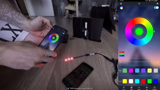 How to use duoCo Strip app with RGB LED Bluetooth Receiver [upl. by Siahc]