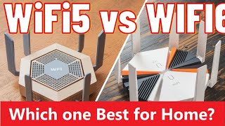 WiFi 5 vs WiFi 6 Routers Which is Right for Your Home Network [upl. by Lashar]