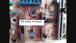 Replaceing Rv thermostat with Honeywell digital thermostat [upl. by Ahtaela]