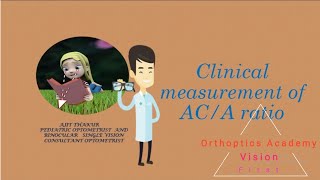 Calculation of ACA ratio Heterophoria Method Gradient Method Clinical Measuring of ACA ratio [upl. by Nwahsek]