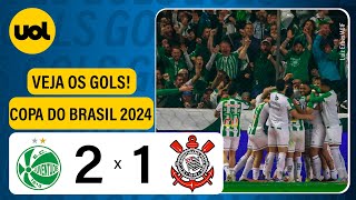 JUVENTUDE 2 X 1 CORINTHIANS  COPA DO BRASIL 2024 VEJA OS GOLS [upl. by Gaskill]