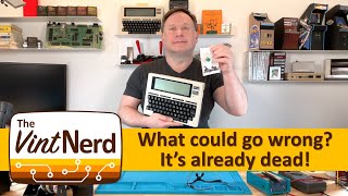 Recap of a TRS80 Model 100 by Radio Shack …and Fix [upl. by Ferdinanda]