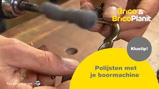 Polijsten met je boormachine [upl. by Payson]