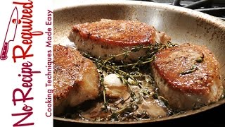 How to Cook Boneless Pork Chops  NoRecipeRequiredcom [upl. by Analise]