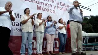 AMLO en Naranjos Veracruz [upl. by Wenz]