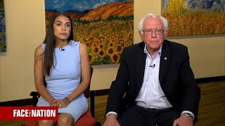 Bernie Sanders and Alexandria OcasioCortez on their progressive push in deepred states [upl. by Kurr]