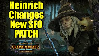 Heinrich Kemmler Changes  New SFO Grimhammer 2  The Last Kiss  Total War Warhammer 2 [upl. by Pendergast778]