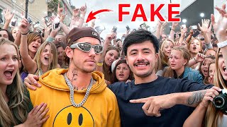 Fake Justin Bieber Prank MALL SHUTDOWN [upl. by Nwadal412]