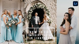 How to edit wedding photos in Lightroom  Lightroom presets for Photographers  Lightroom Tutorial [upl. by Olin]