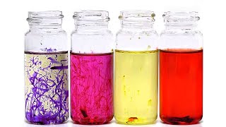 Making a chemical that changes color in different liquids [upl. by Hadleigh]