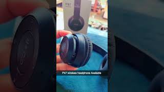 p47 wireless headphone unboxing [upl. by Gnagflow537]