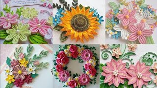 Simply adorable Quilling paper Wall art designs  Easy Quilling  Quilling Crafts For Beginners [upl. by Ajnotal]