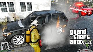 GTA 5  Rescue Mod V  FIREFIGHTER 9  GTA 5  Rescue Mod V  FIREFIGHTER [upl. by Oznole124]