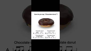 Chocolate Donut  How do you pronounce it musicalinsights musicology [upl. by Ailaro]