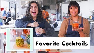 Pro Chefs Make Their Favorite Cocktails 10 Recipes  Test Kitchen Talks  Bon Appétit [upl. by Airotkiv]