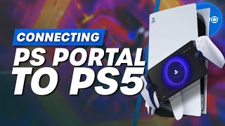 How To Connect The PS Portal To PS5 [upl. by Hasseman]