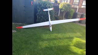 Valenta Models Libelle 4m RC Sailplane Build [upl. by Serrano492]