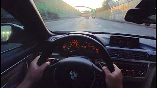 2015 BMW 428i F33 Cabrio 20L 245 HP  POV Test Drive exhaust sound and acceleration [upl. by Fanechka]