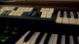 Wurlitzer 4030R Electric Organ Demonstration [upl. by Hterag]