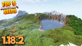 Top 5 AWESOME SEEDS for Minecraft 1182 Best Minecraft 1182 Seeds [upl. by Acinet]