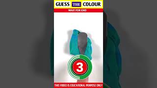 Guess The Colour Challenge  Purple ORGreen  guess colour facts [upl. by Anelhtac]