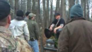 Brantley Gilbet kick it in the sticks video shoot [upl. by Tankoos]