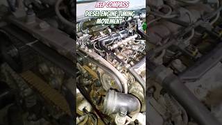 Jeep compass diesel engine timing movement  Jeep compass live engine movement jeep campas [upl. by Drice]