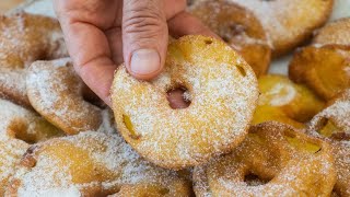 Frittelle di mela ricetta in 5 minuti 🍎 Se hai 2 mele e 2 uova prepara questa colazione veloce [upl. by Laemsi919]