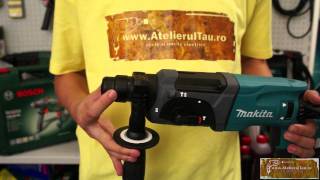 MAKITA HR2470  ROTOPERCUTOR  AtelierulTauro  Wunder Haff [upl. by Adliw]