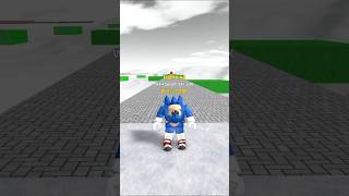 sonic has a broken neck roblox shorts trending [upl. by Akisej643]