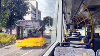 Volvo 7900 Hybrid CarPostal Rheinfelden [upl. by Eenhpad103]