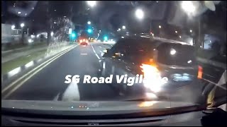 27feb2024 subaru forester driving recklessly cutting off camcar nearly rear ended taxi [upl. by Erdnoid]