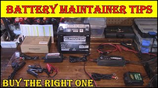 Battery Maintainers  Buying Tips  Watch Before You Buy The Wrong One  MOTOPOWER MP00205C [upl. by Yanej]