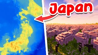 This Player Built Japan in Minecraft and you can play it [upl. by Norehs]