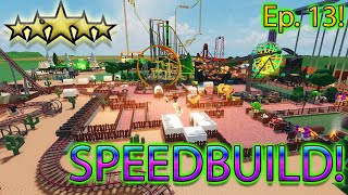 Roblox Theme Park Tycoon 2 SPEED BUILD EP 13  DECORATING OUR DESERT [upl. by Alikam638]