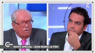 JeanMarie Le Pen face à Patrick Cohen  C à vous  01122014 [upl. by Nnylaf]