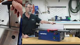 Carbatec JN BX200P amp JN BX150P Benchtop Jointer Maintenance [upl. by Rakso]